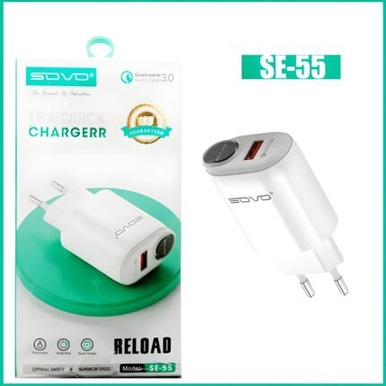 SOVO SE-55 Reload 18W High Quality Quick Charger